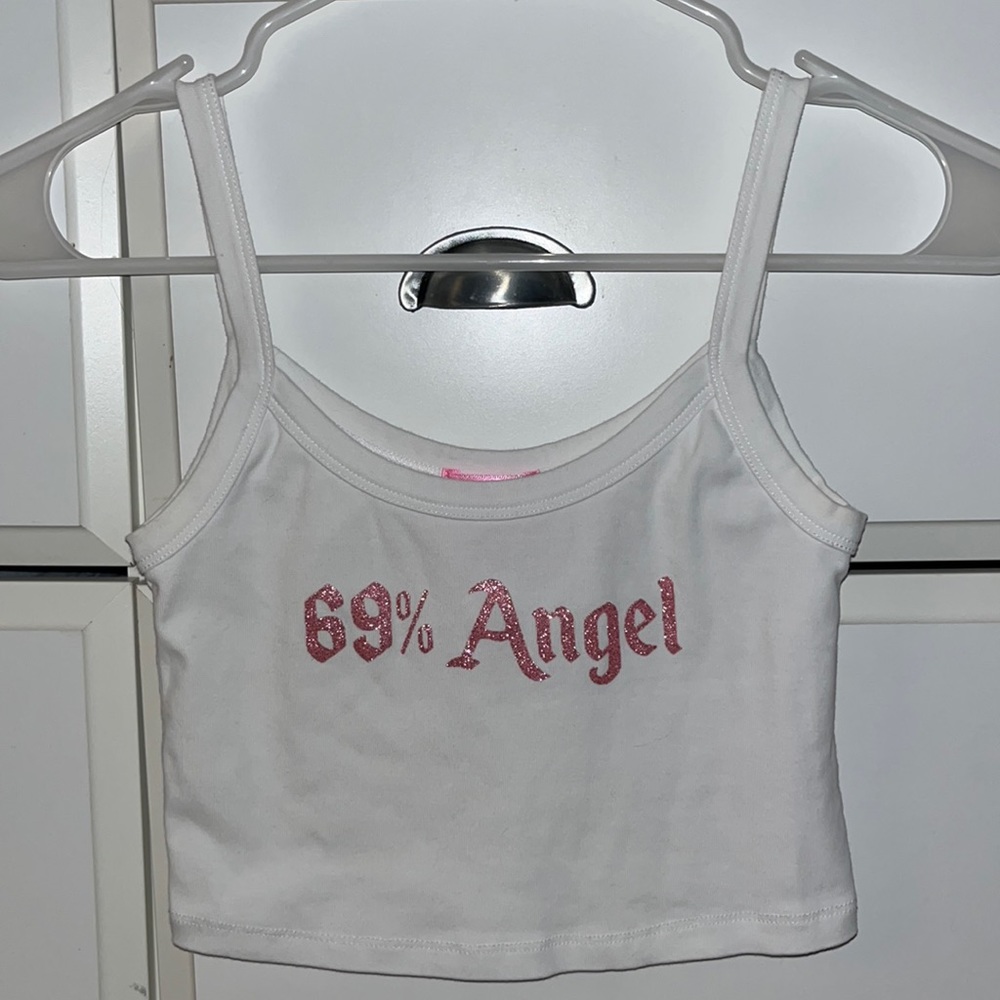 Dolls Kill 69% angel tank top